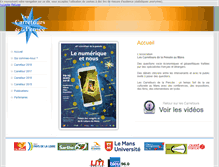 Tablet Screenshot of carrefoursdelapensee.univ-lemans.fr