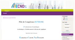 Desktop Screenshot of cnd-pdl.univ-lemans.fr