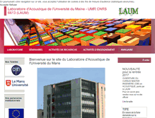 Tablet Screenshot of laum.univ-lemans.fr