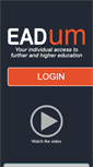 Mobile Screenshot of ead.univ-lemans.fr